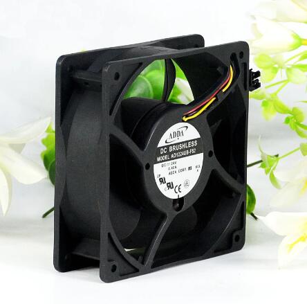 Original ADDA AD1224UB-F52 Cooling Fan 24V 0.4A 9.6W 3wires AD1224UB-F52 Fans